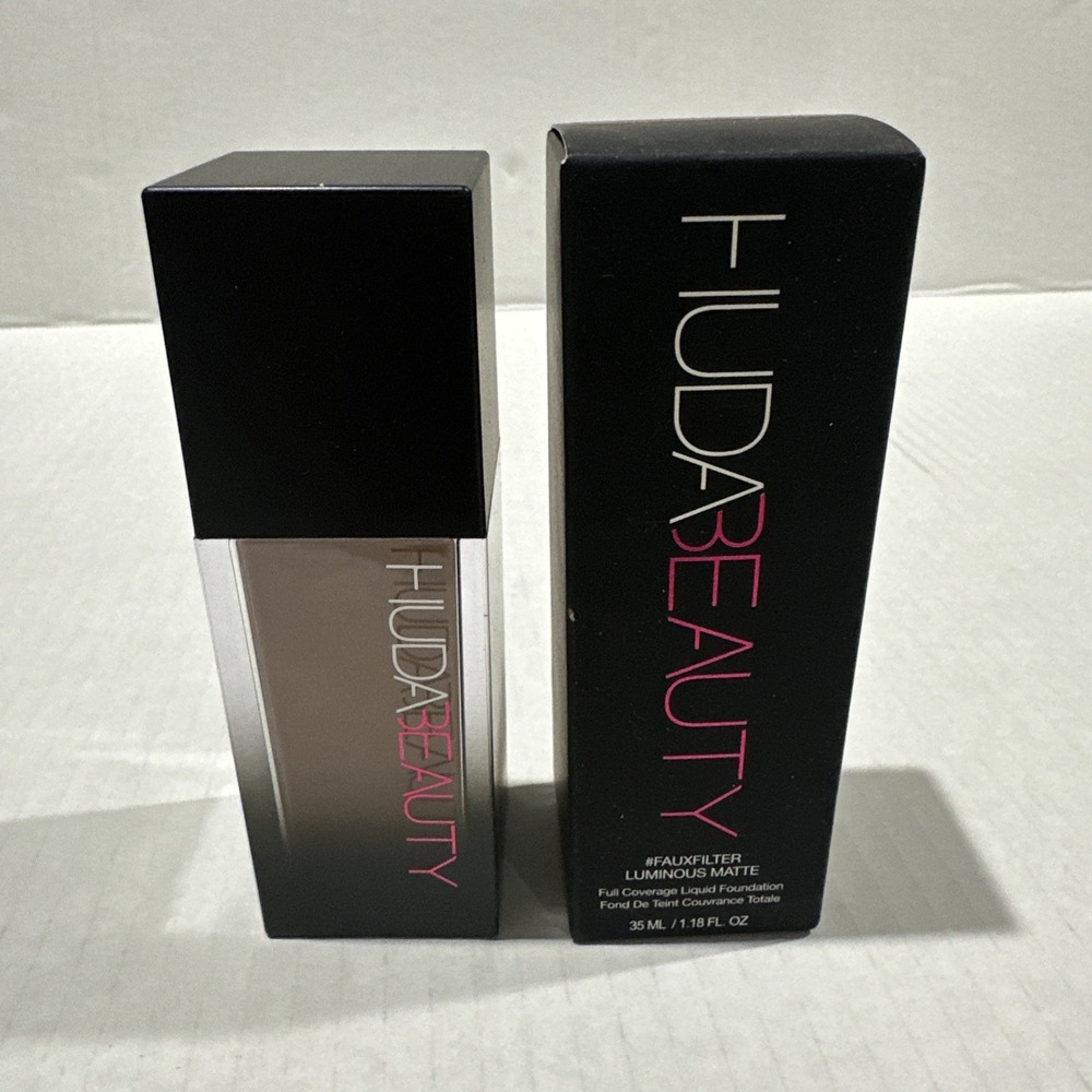 Huda Beauty FauxFilter Luminous Matte Liquid Foundation 1.18 oz ~ COCOA 510R
